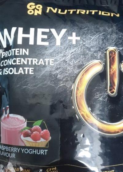 Photo - Protein Whey Raspberry Yogurt GO ON Nutrition