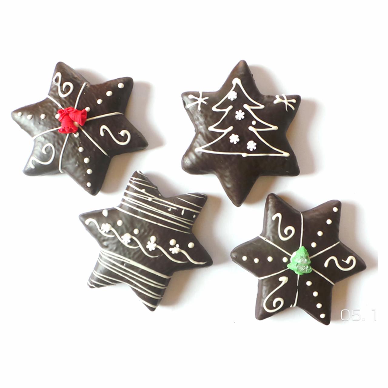 Photo - Star Decorated Ginger Bread 115 g