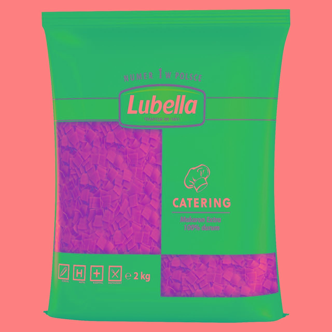 Photo - Lubella Catering Quadretti Pasta 2 kg