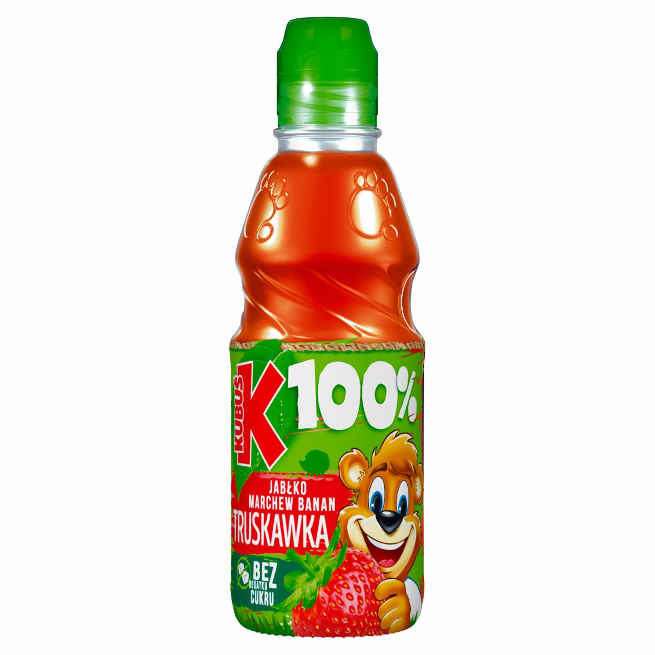 Photo - Kubuś 100% Apple Carrot Banana Strawberry Juice 300 ml
