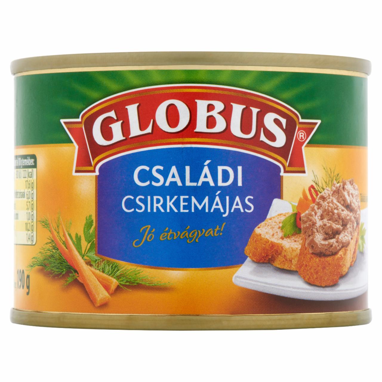 Photo - Globus Family Size Chicken Liver Pate 190 g