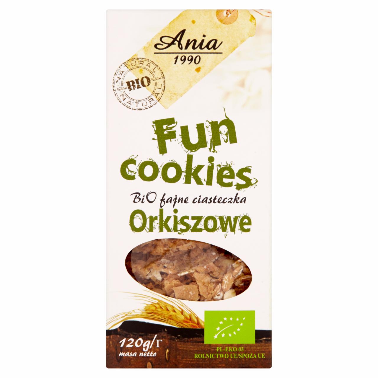 Photo - Ania Fun Cookies Spelt Bio Cookies 120 g