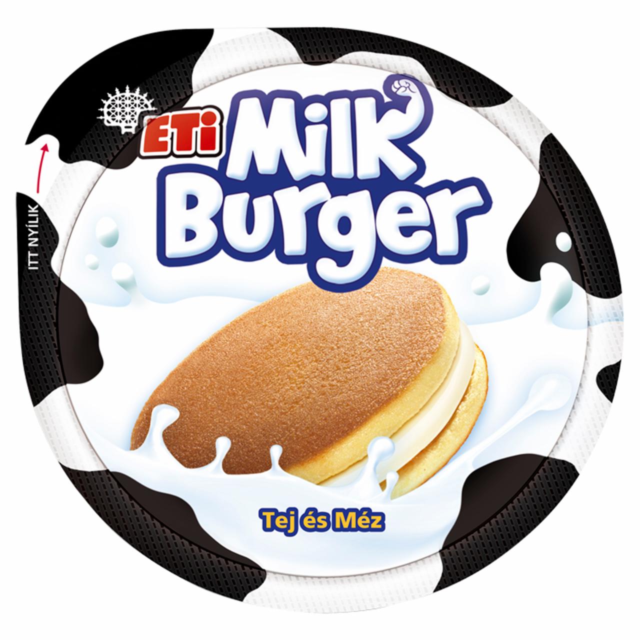 Photo - Milk Burger Honey Cake with Milky Cream Filling 35 g