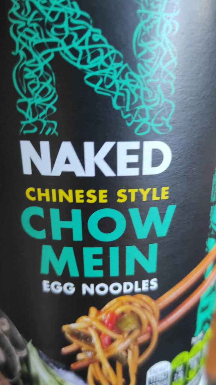 Photo - Chinese Style Chow Mein Egg Noodles Naked