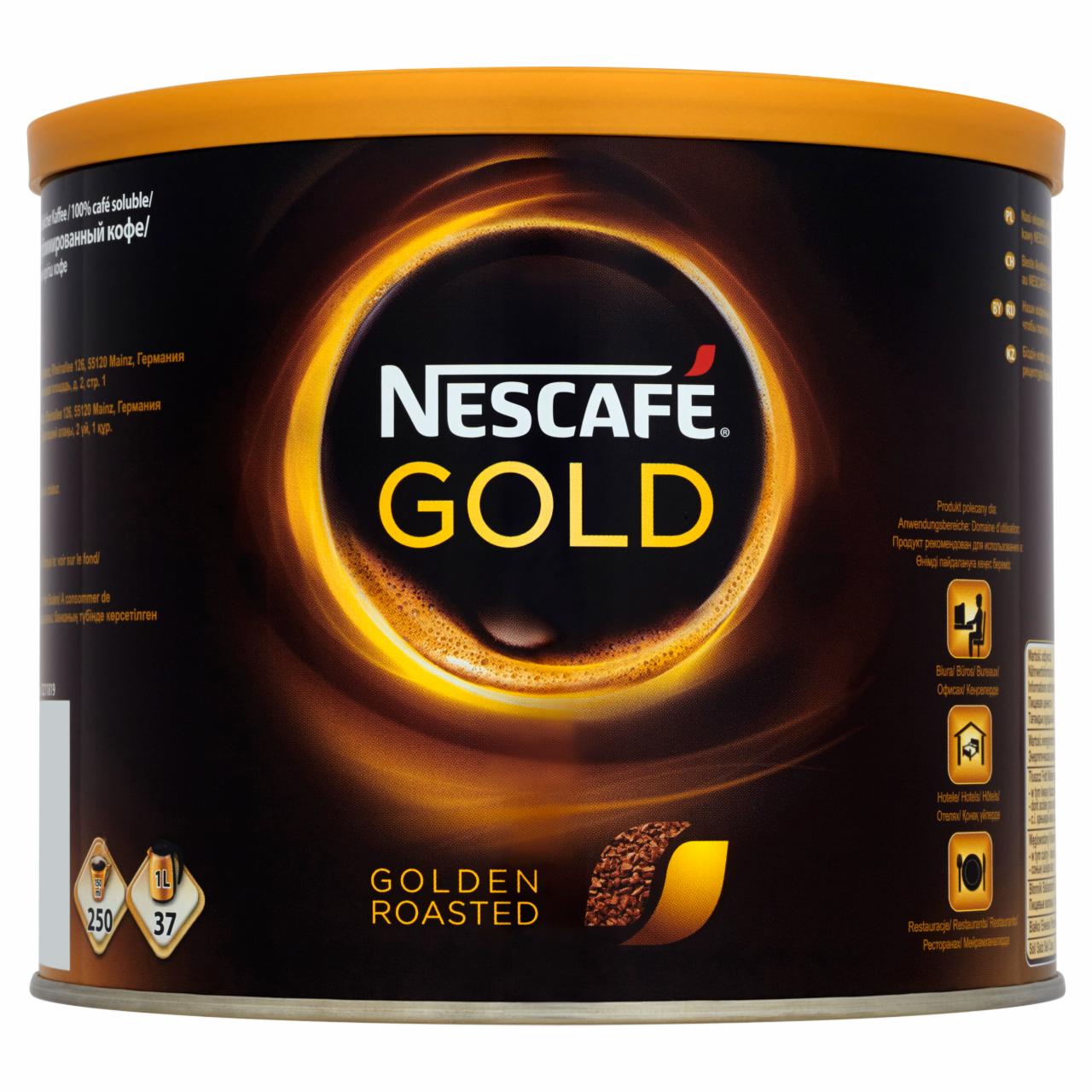 Photo - Nescafé Gold Golden Roasted Instant Coffee 500 g