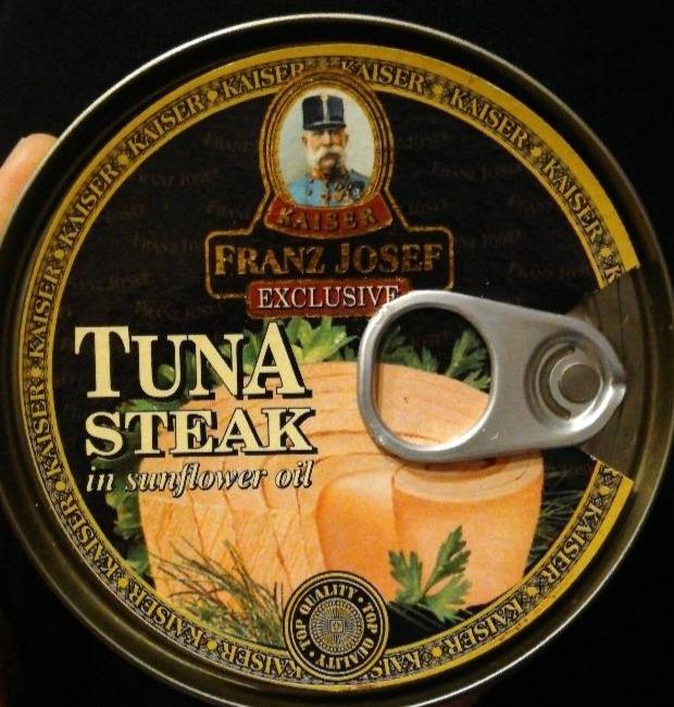 Photo - Tuna steak in sunflower oil Kaiser Franz Josef