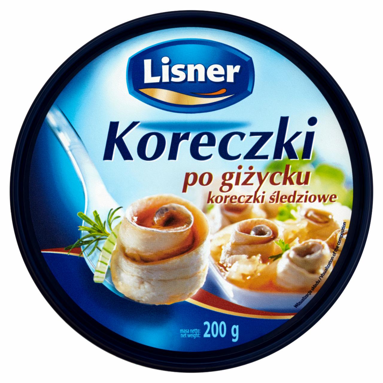 Photo - Lisner Giżyckie Herring Rolls 200 g