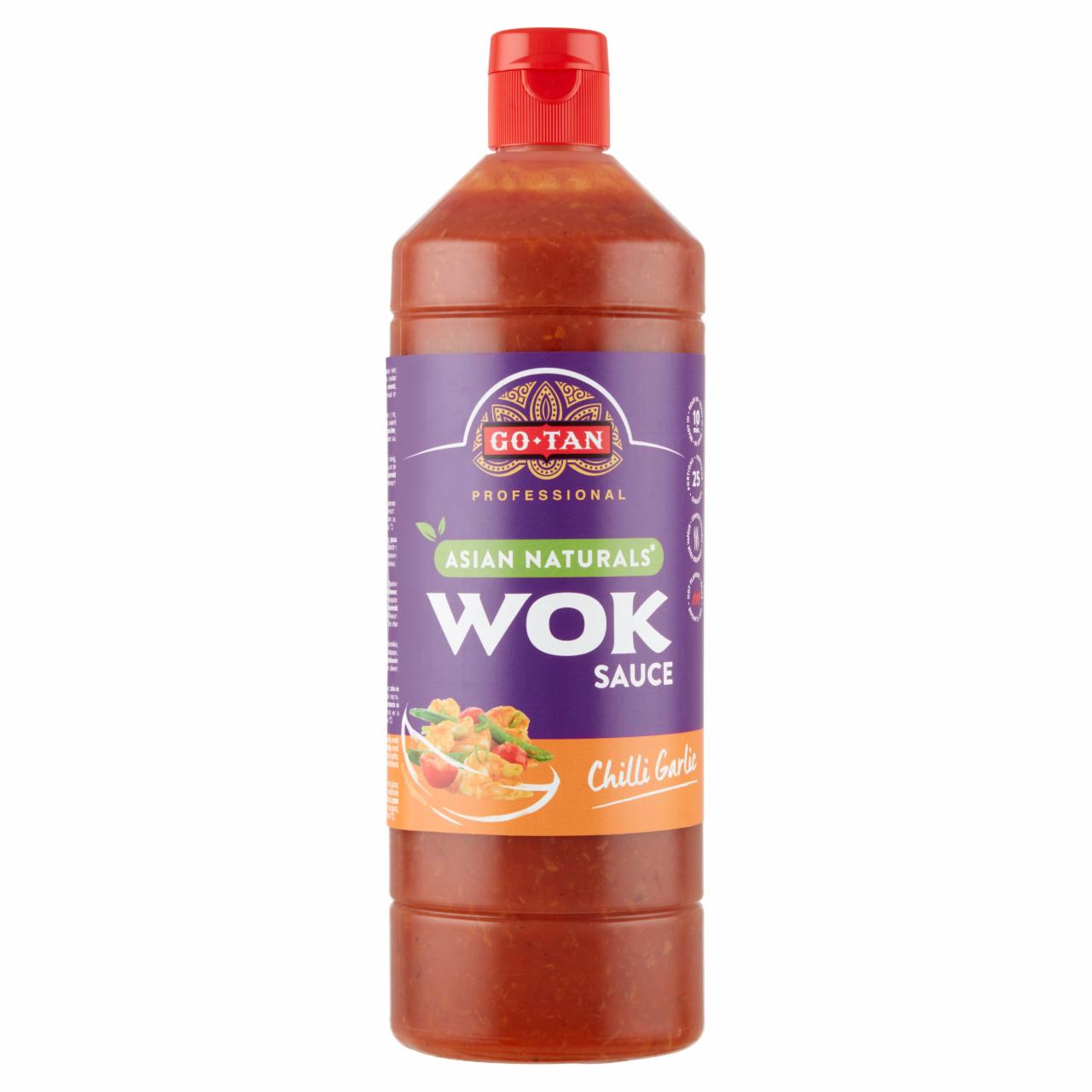 Photo - Go-Tan Wok Chilli Garlic Sauce 1000 ml