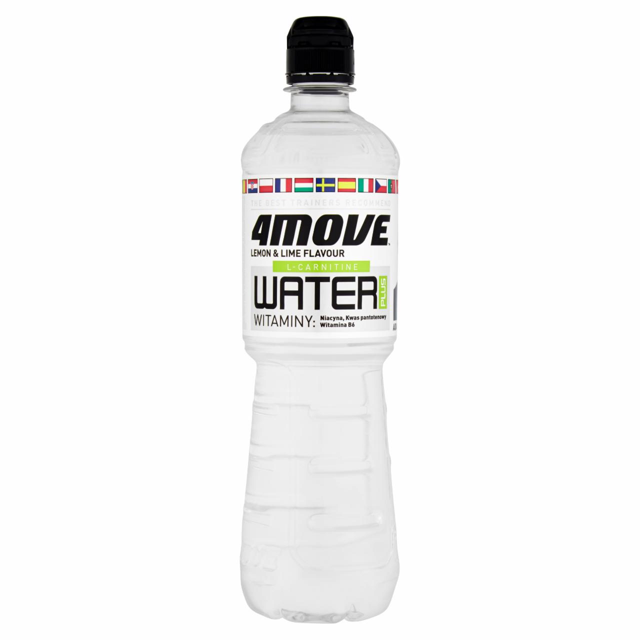 Photo - 4Move Water Plus Lemon & Lime Flavour Drink 0.75 L