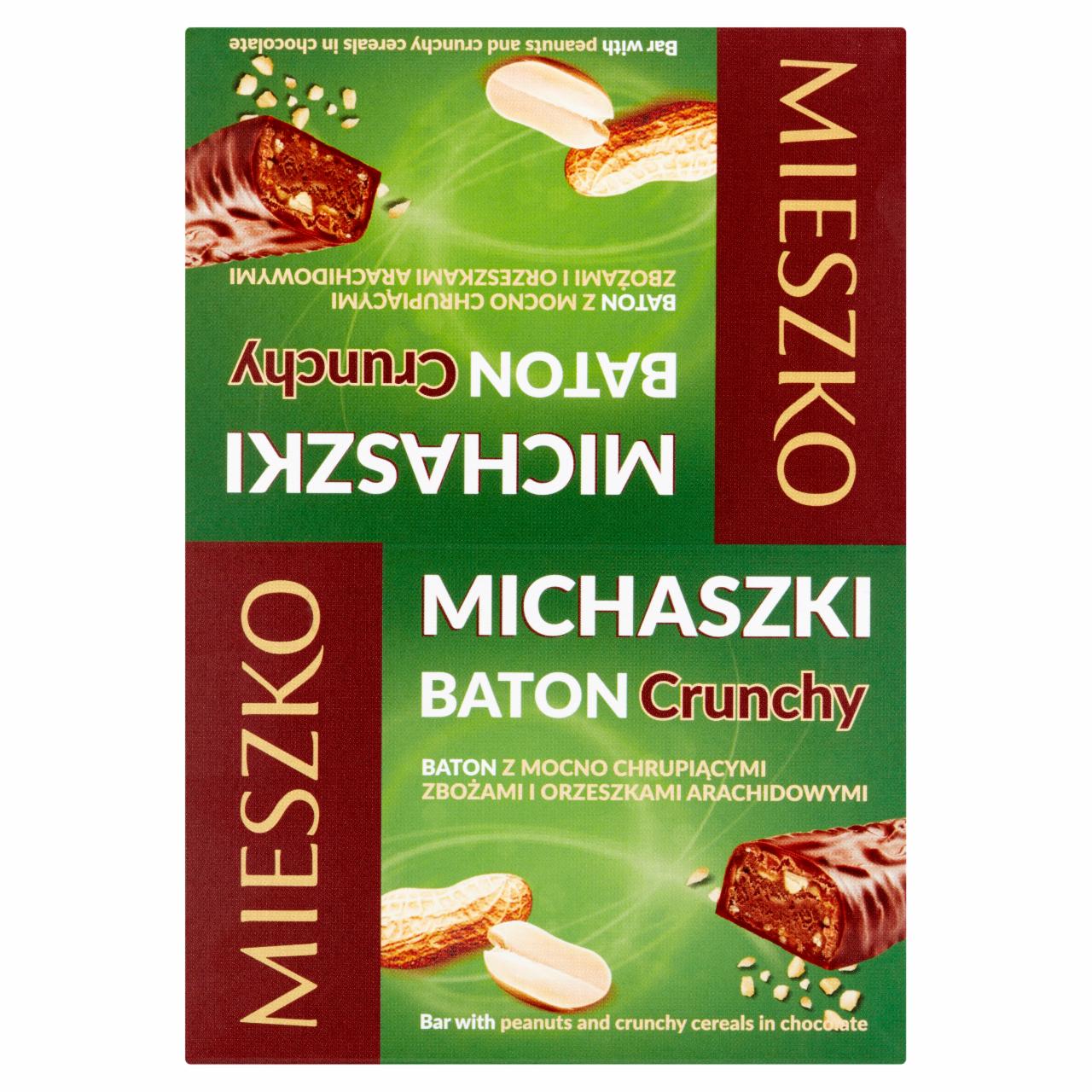 Photo - Mieszko Michaszki Bar with Peanuts and Crunchy Cereals in Chocolate 20 x 40 g