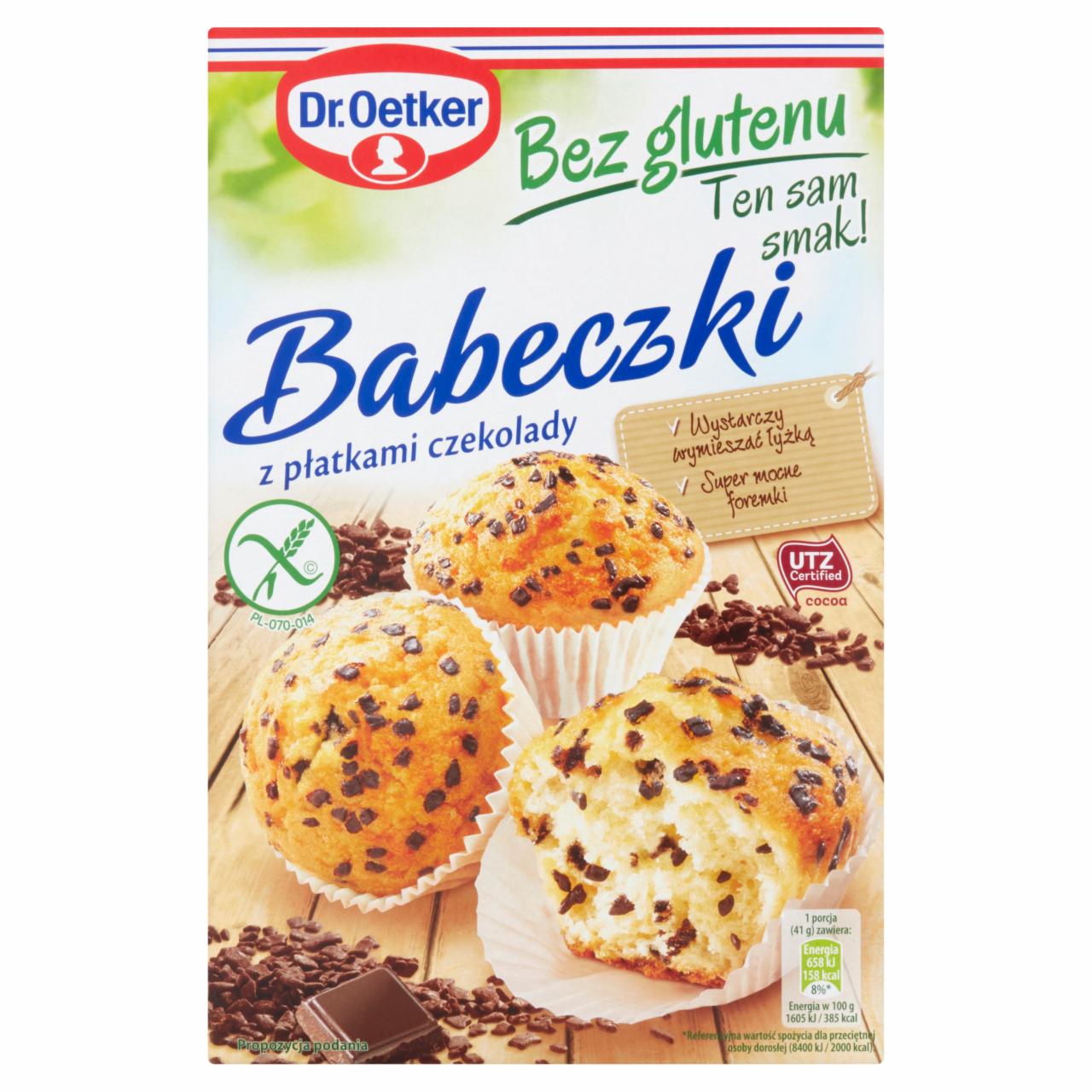 Photo - Dr. Oetker Gluten Free Muffins with Chocolate Chunks 233 g