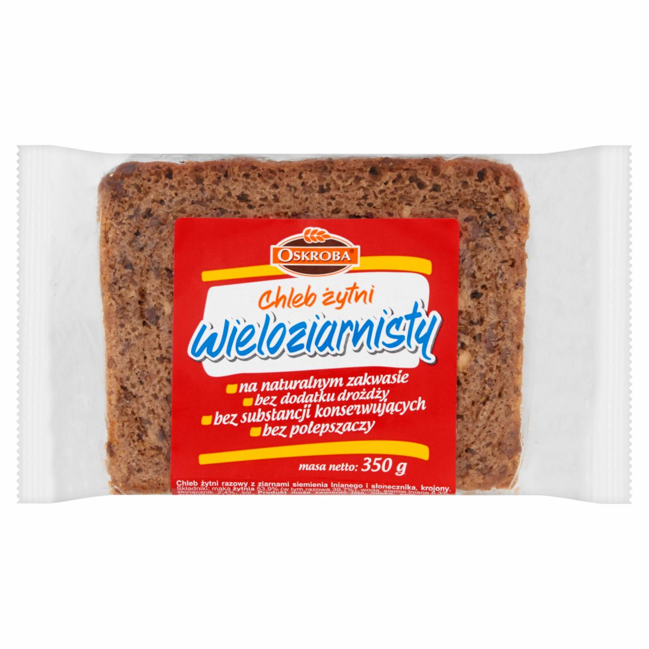 Photo - Oskroba Multigrain Rye Bread 350 g