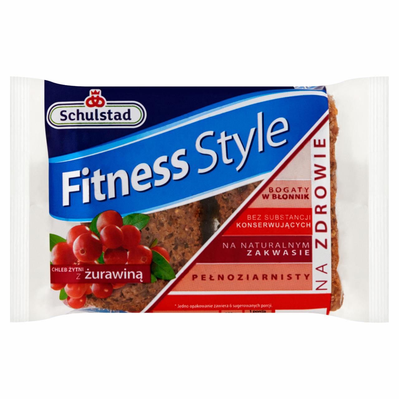 Photo - Schulstad Fitness Style Rye Flour Bread with Cranberry 390 g