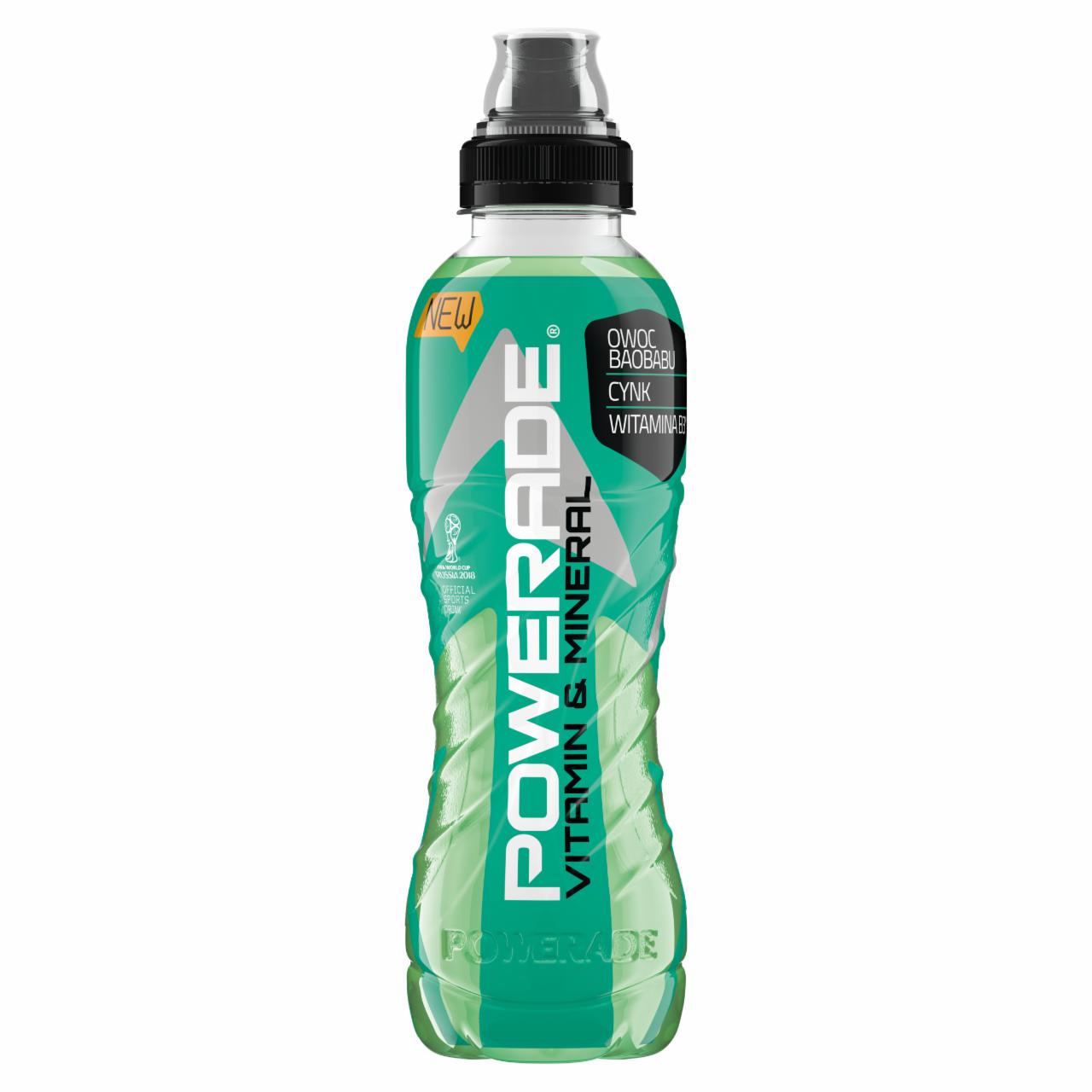 Photo - Powerade Vitamin & Mineral Drink 500 ml
