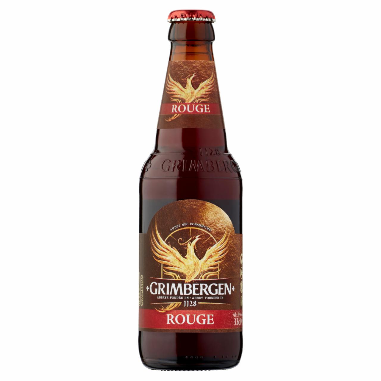 Photo - Grimbergen Rouge Intense Belgian Abbey Red Forest Fruit Flavoured Beer 5,5% 0,33 l