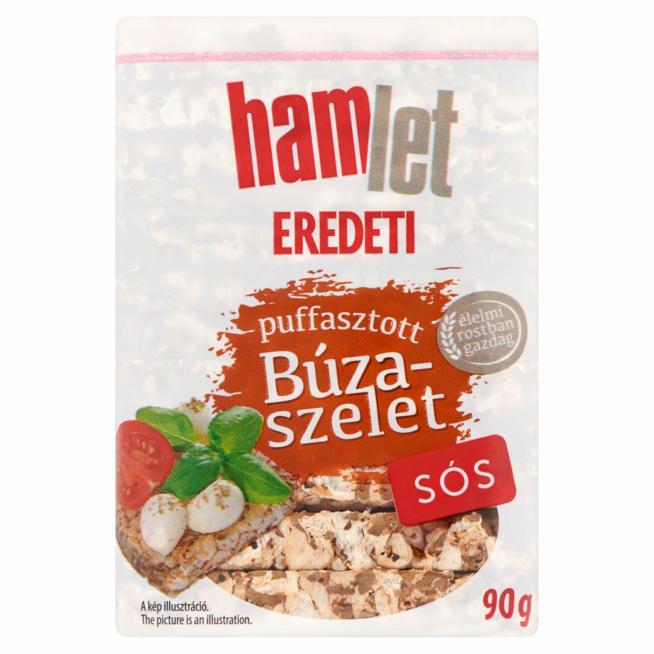Photo - Ham-let Eredeti Puffed Wheat Cake with Salt 90 g