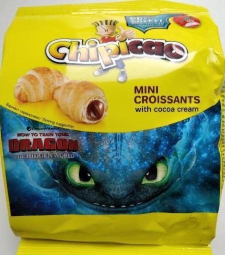 Photo - Chipicao Mini Croissant with Cocoa Filling 60 g