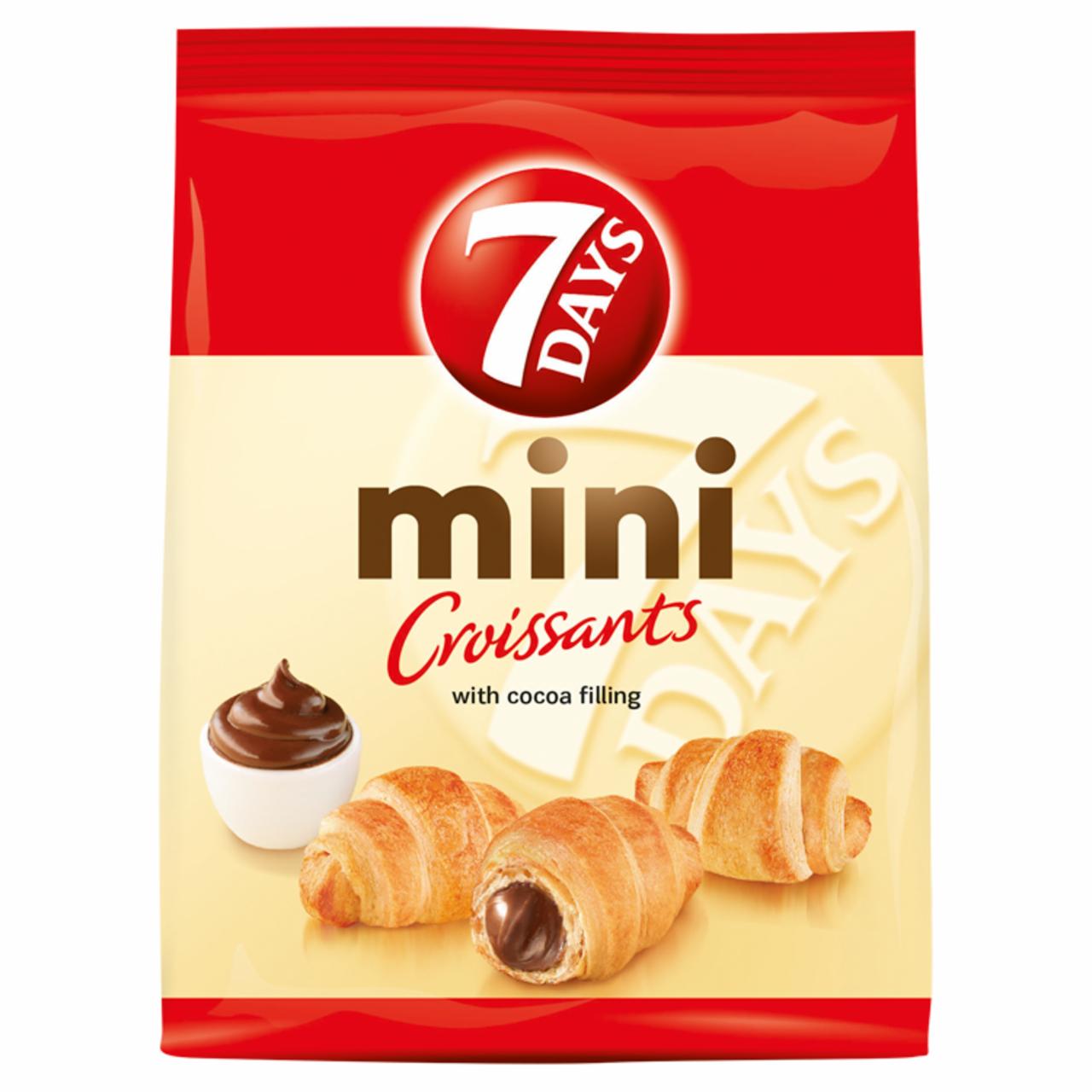 Photo - 7DAYS Mini Croissants with Cocoa Filling 60 g
