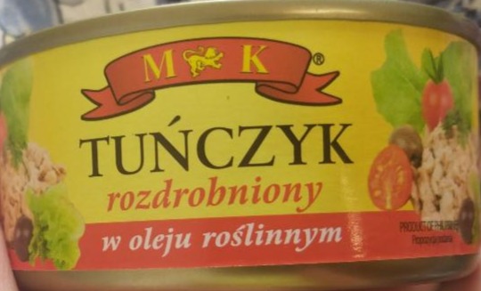 Photo - tuna shredded in vegetable oil MK