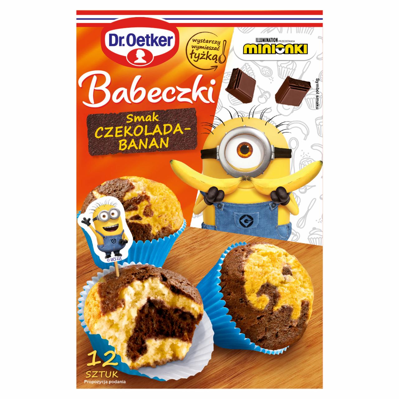 Photo - Dr. Oetker Chocolate-Banana Flavour Muffins 307 g