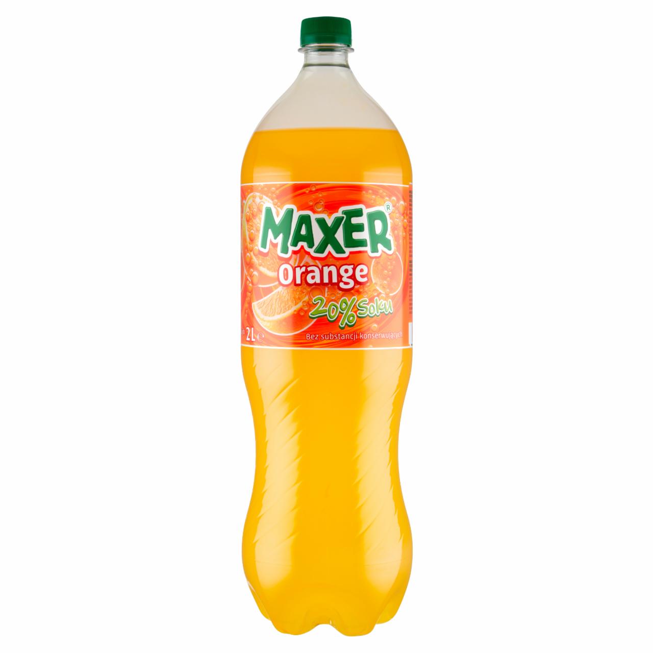 Photo - Maxer Orange Flavoured Carbonated Drink 2 L