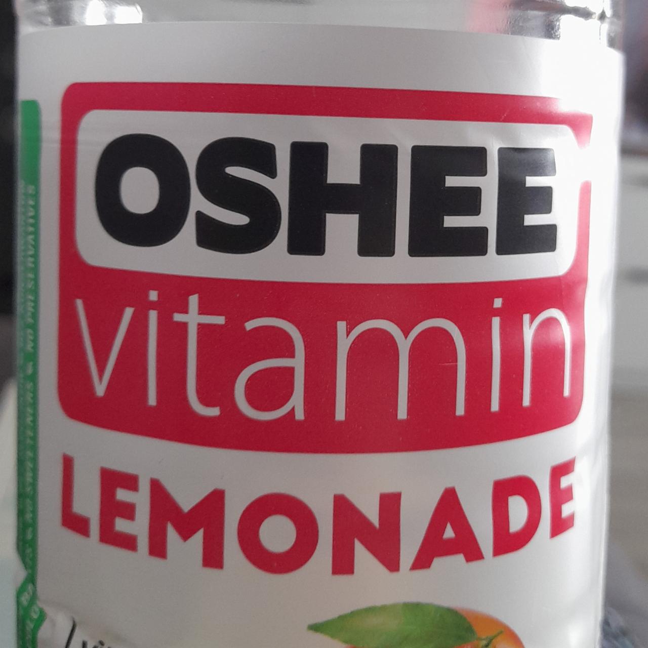 Photo - Oshee Vitamin Lemonade Raspberry & Grapefruit Non-Carbonated Drink 555 ml