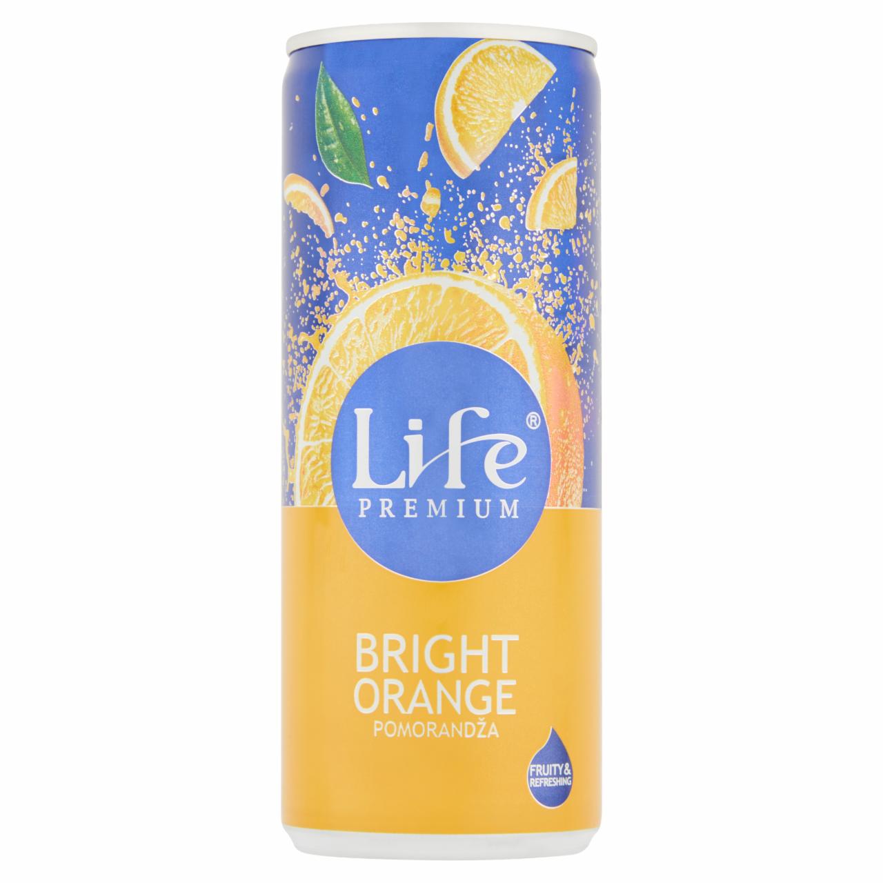 Photo - Life Premium Bright Orange Orange Fruit Nectar 250 ml