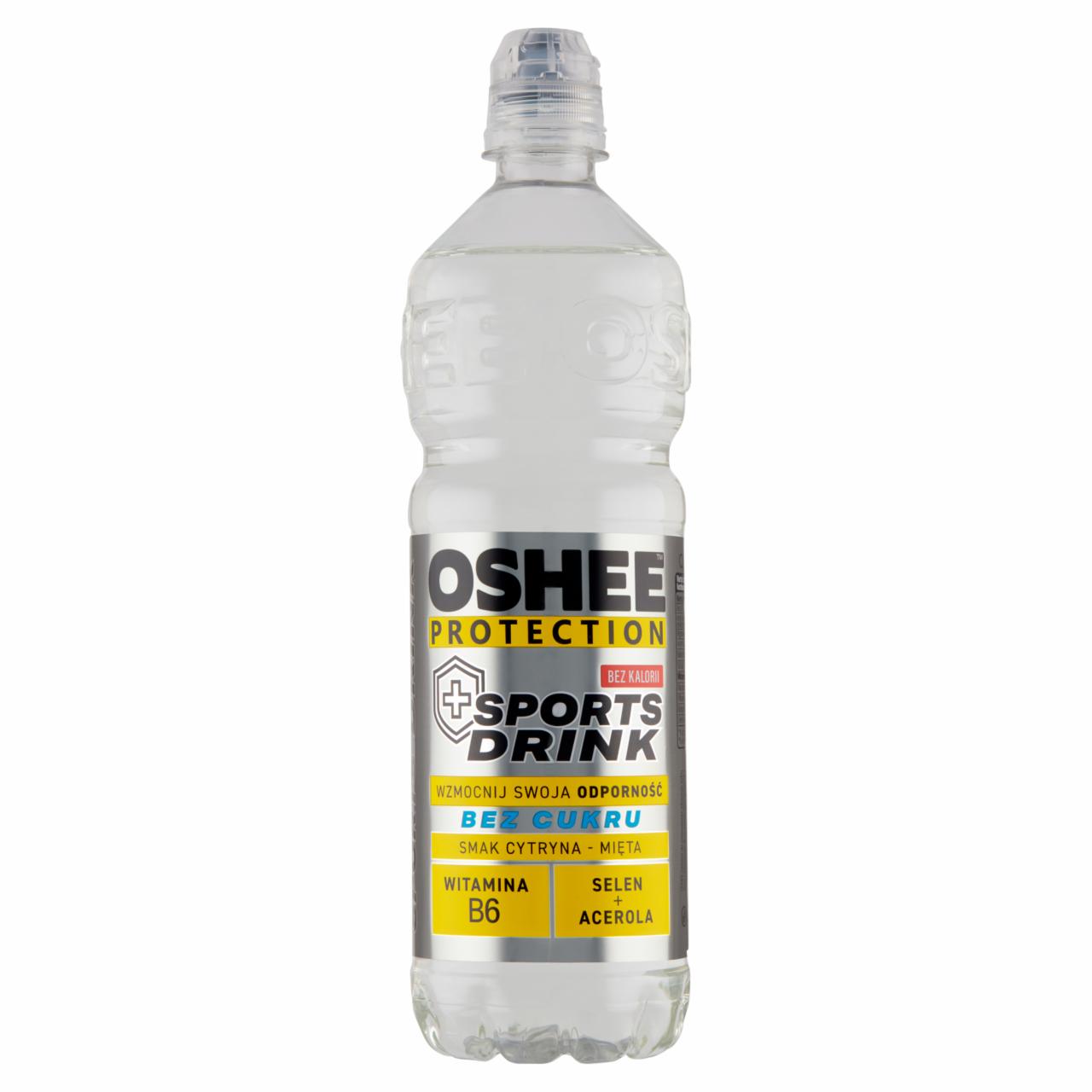 Photo - Oshee Protection Lemon-Mint Flavour Non-Carbonated Drink 0,75 l