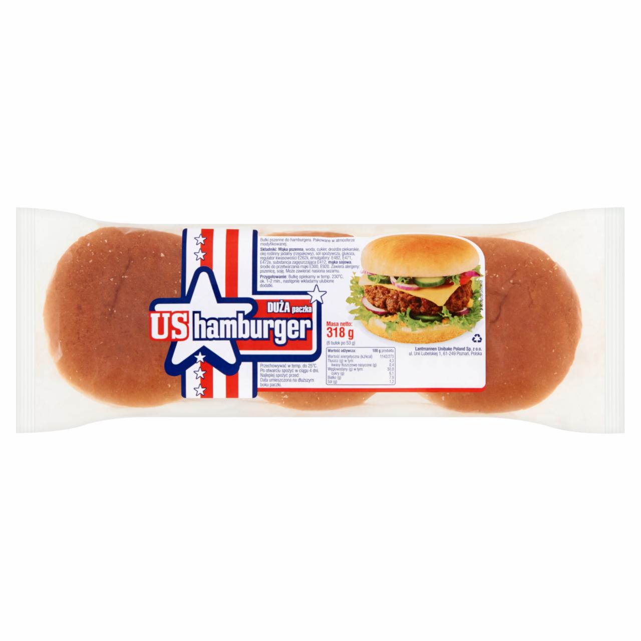 Photo - US Hamburger Rolls 318 g (6 Pieces)
