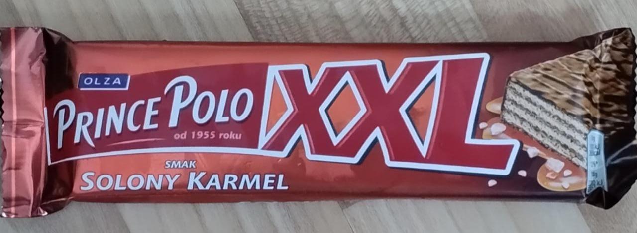 Photo - Prince Polo XXL Crispy Wafer with Salted Caramel Cream Coated in Chocolate 50 g