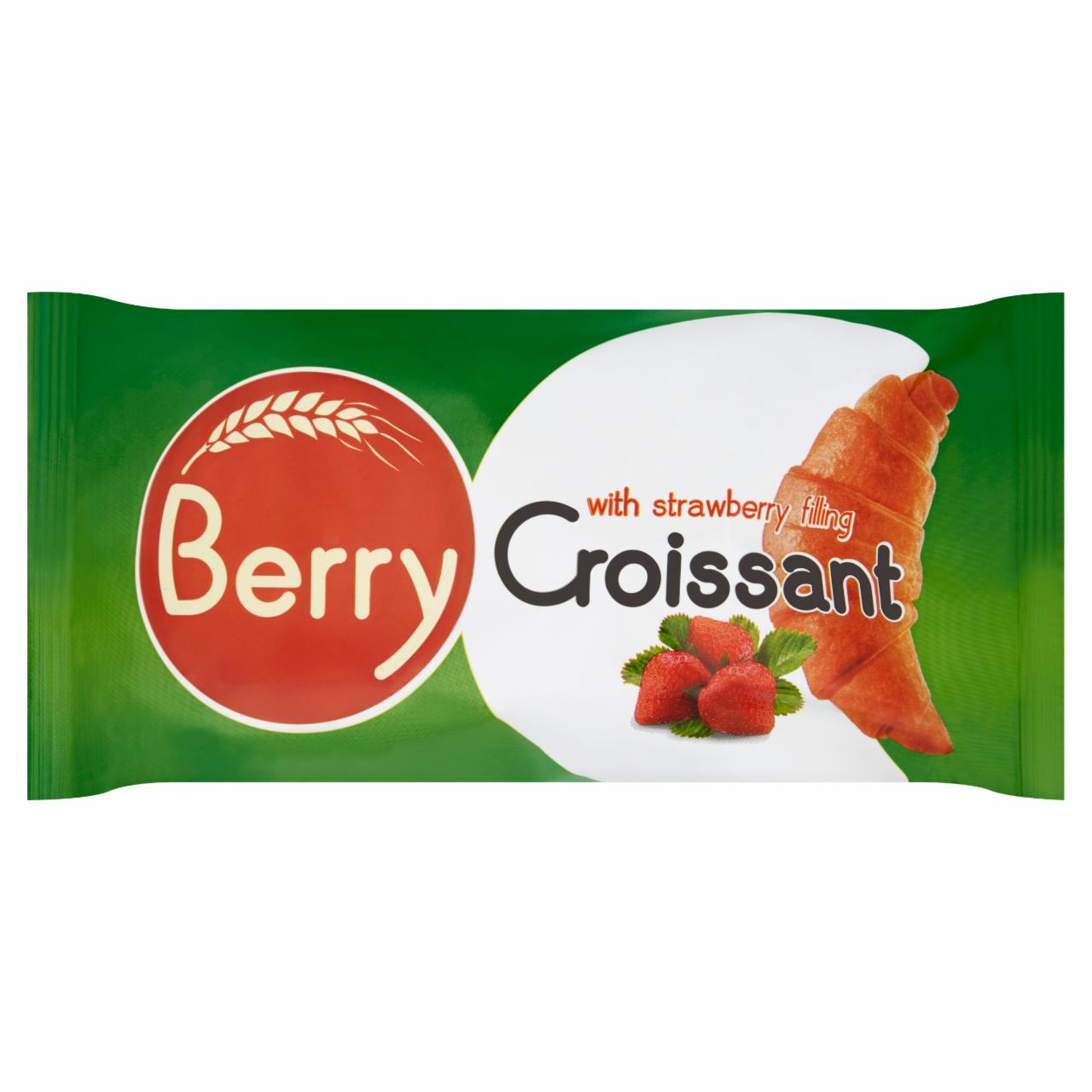 Photo - Berry Strawberry Cream Filled Croissant 50 g