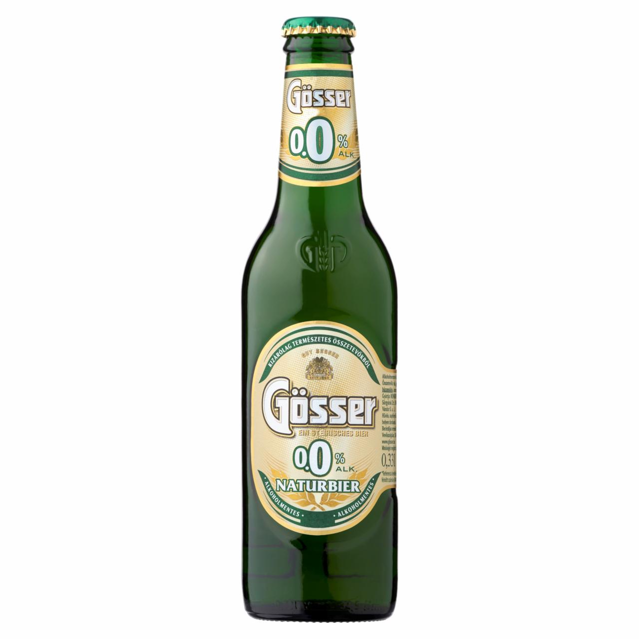 Photo - Gösser Naturbier Alcohol-Free Lager Beer 0,33 l