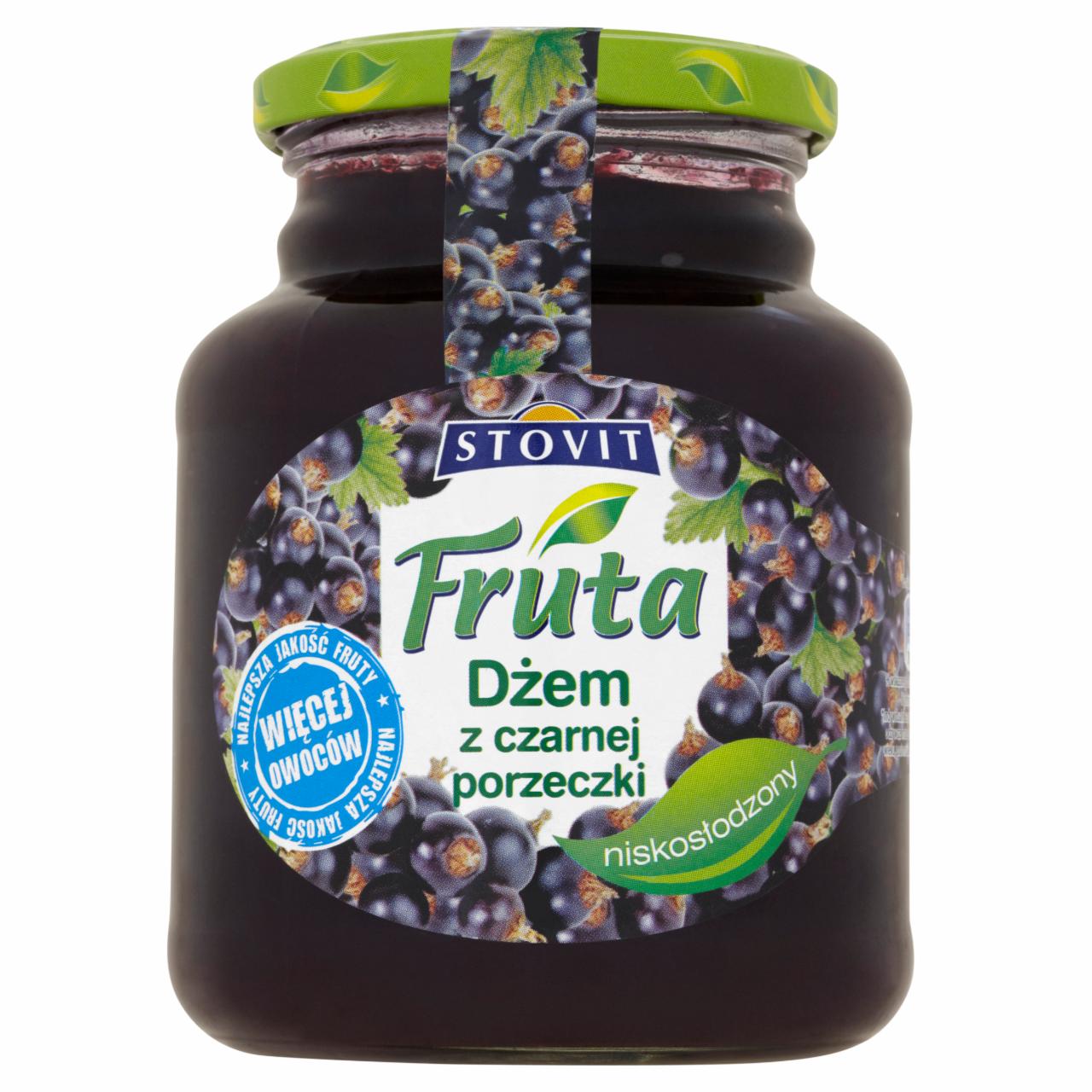 Photo - Stovit Fruta Low Sugar Blackcurrant Jam 500 g