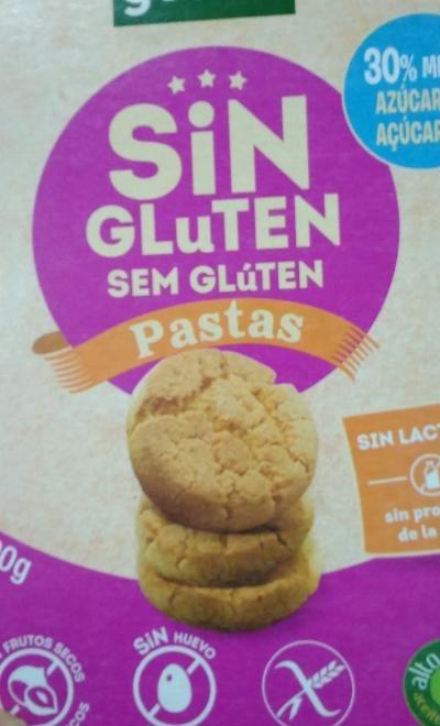 Photo - Gullón Pastas Gluten, Milk and Lactose Free Biscuits 200 g