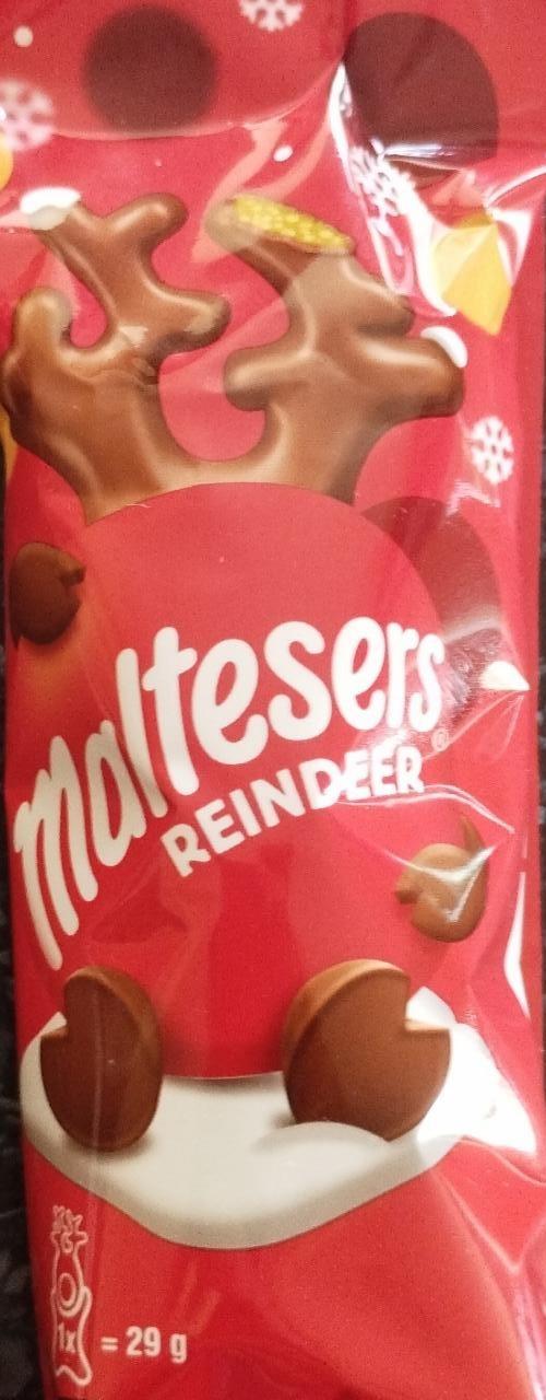 Photo - Maltesers Reindeer Milk Chocolate with Malt Filling and Crispy, Light Pieces 29 g