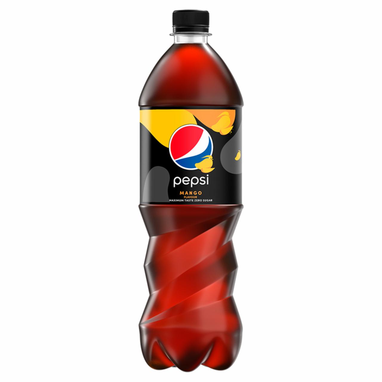 Photo - Pepsi Max Mango Carbonated Drink 1 L