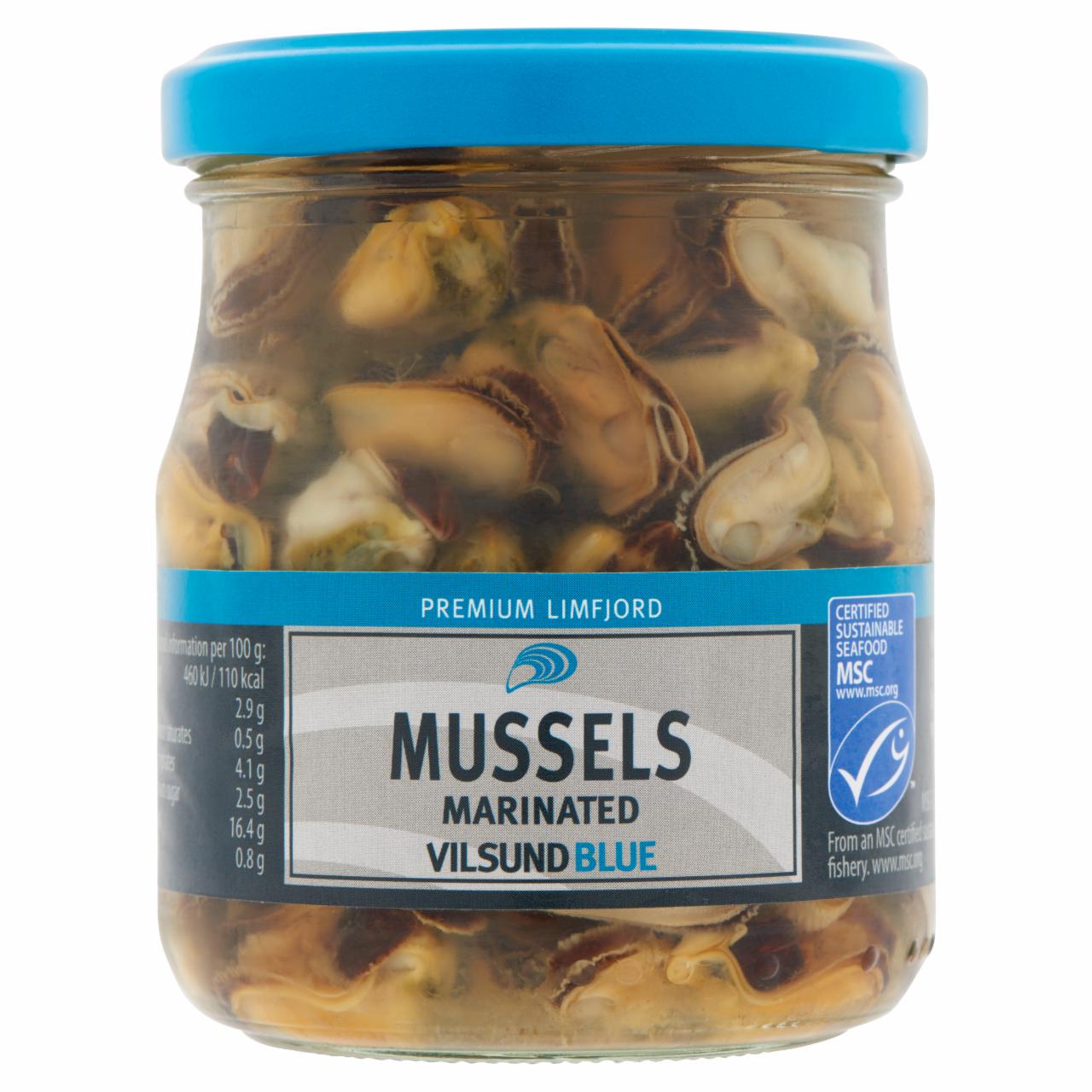 Photo - Vilsund Blue Marinated Mussels 200 g