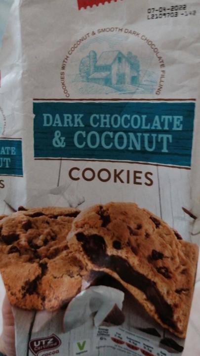 Photo - Dark Chocolate & Coconut Cookies Lidl