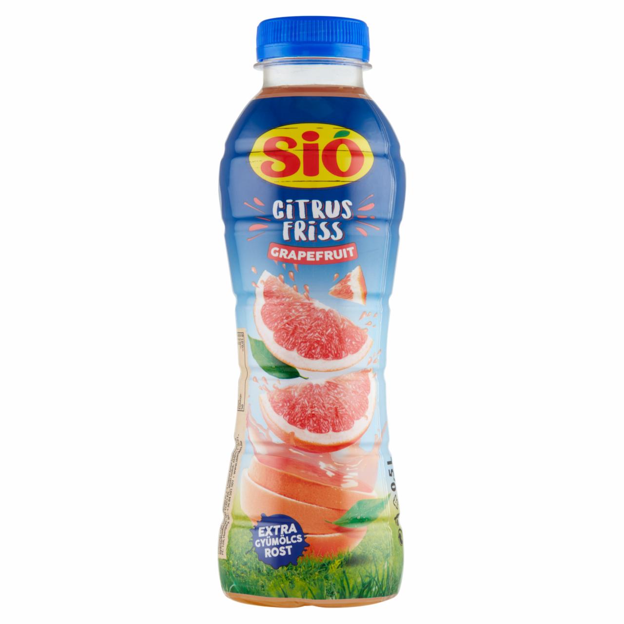 Photo - Sió Citrus Friss Grapefruit Drink with Fruit Flesh 0,5 l