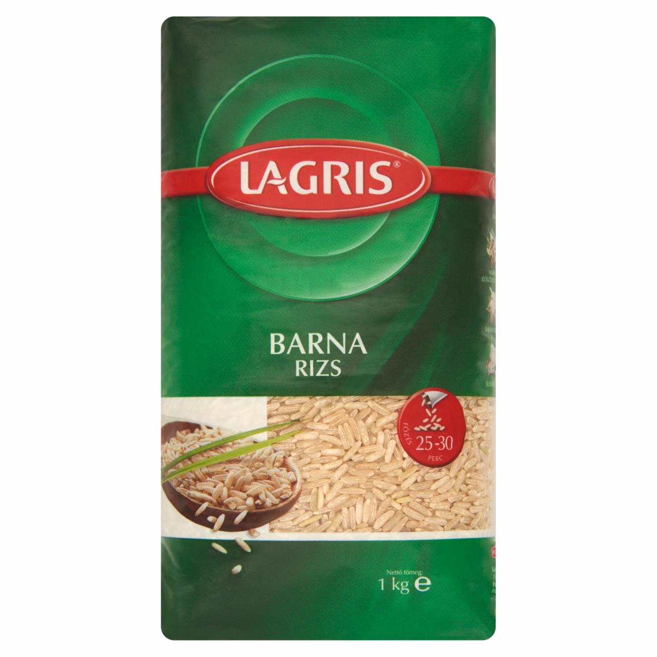Photo - Lagris Long Grain Brown Rice 1 kg