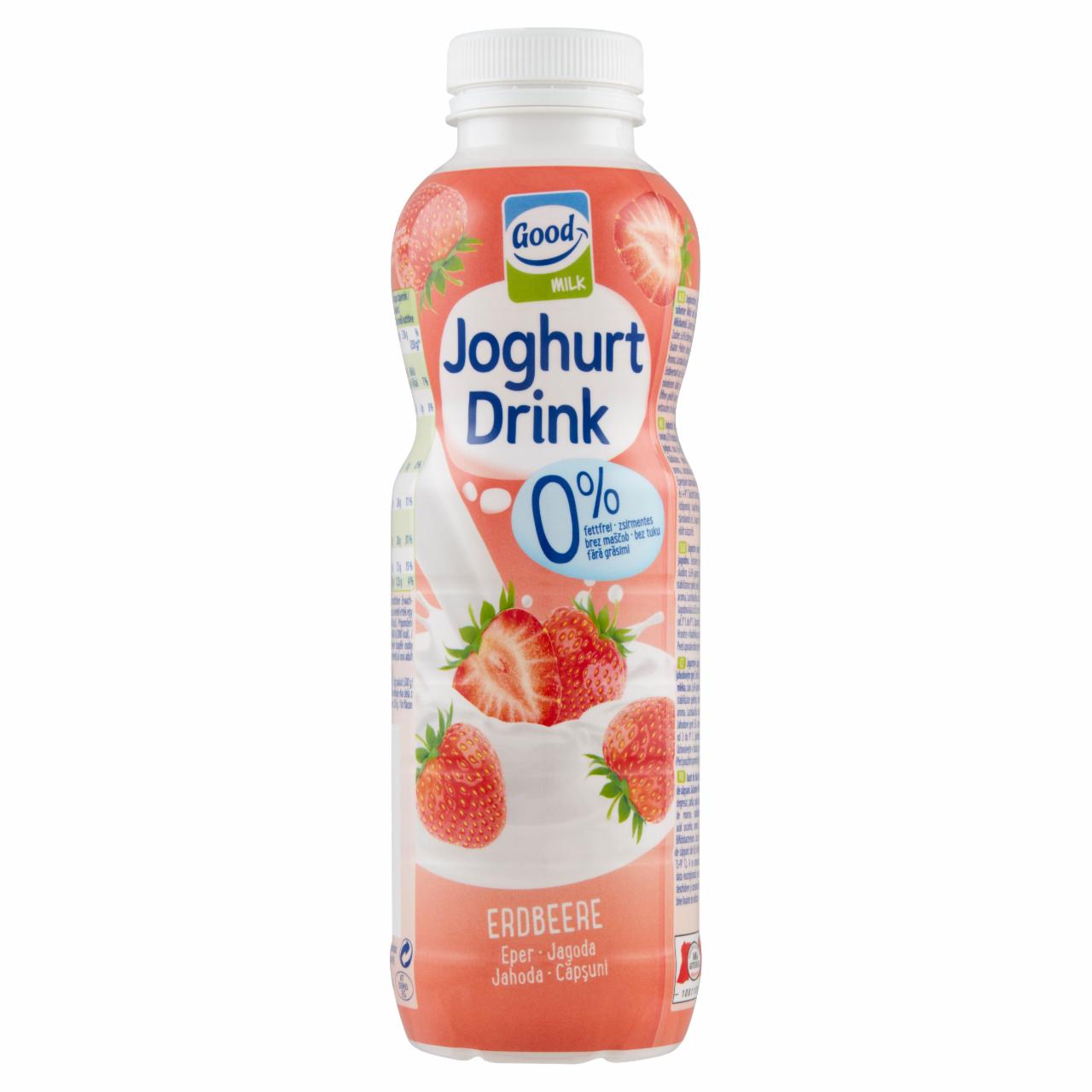 Photo - Good Milk Low-Fat Strawberry Yoghurt Drink 500 g