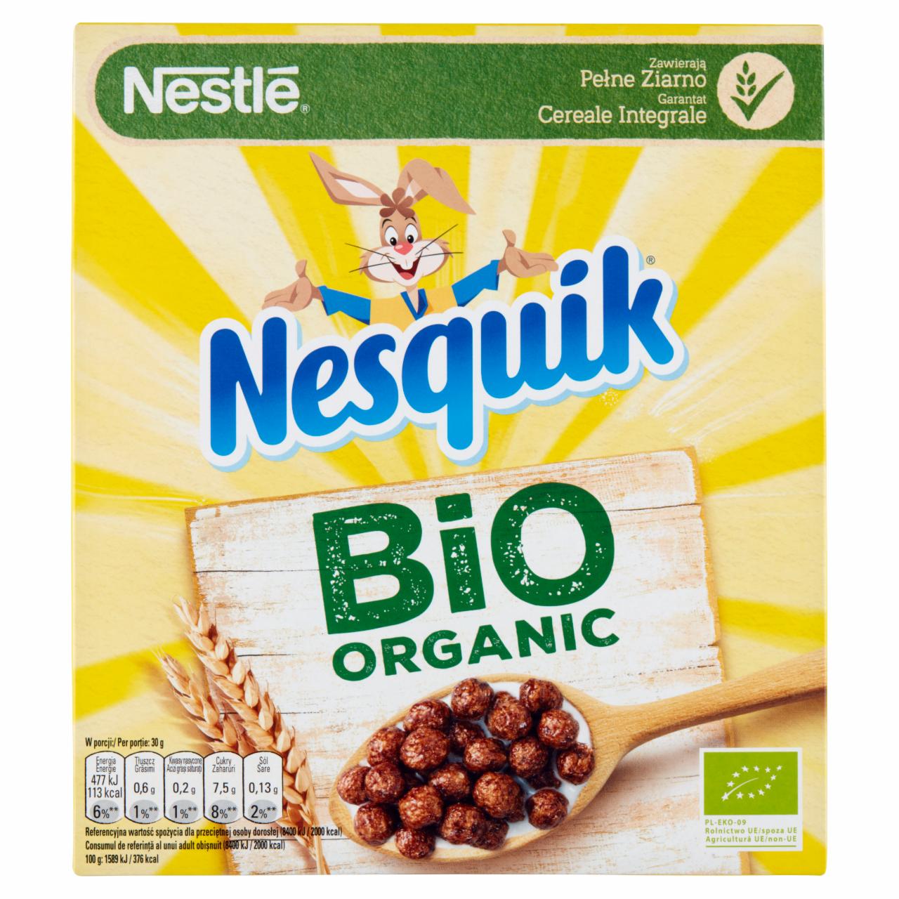 Photo - Nestlé Nesquik Bio Organic Cereal 225 g