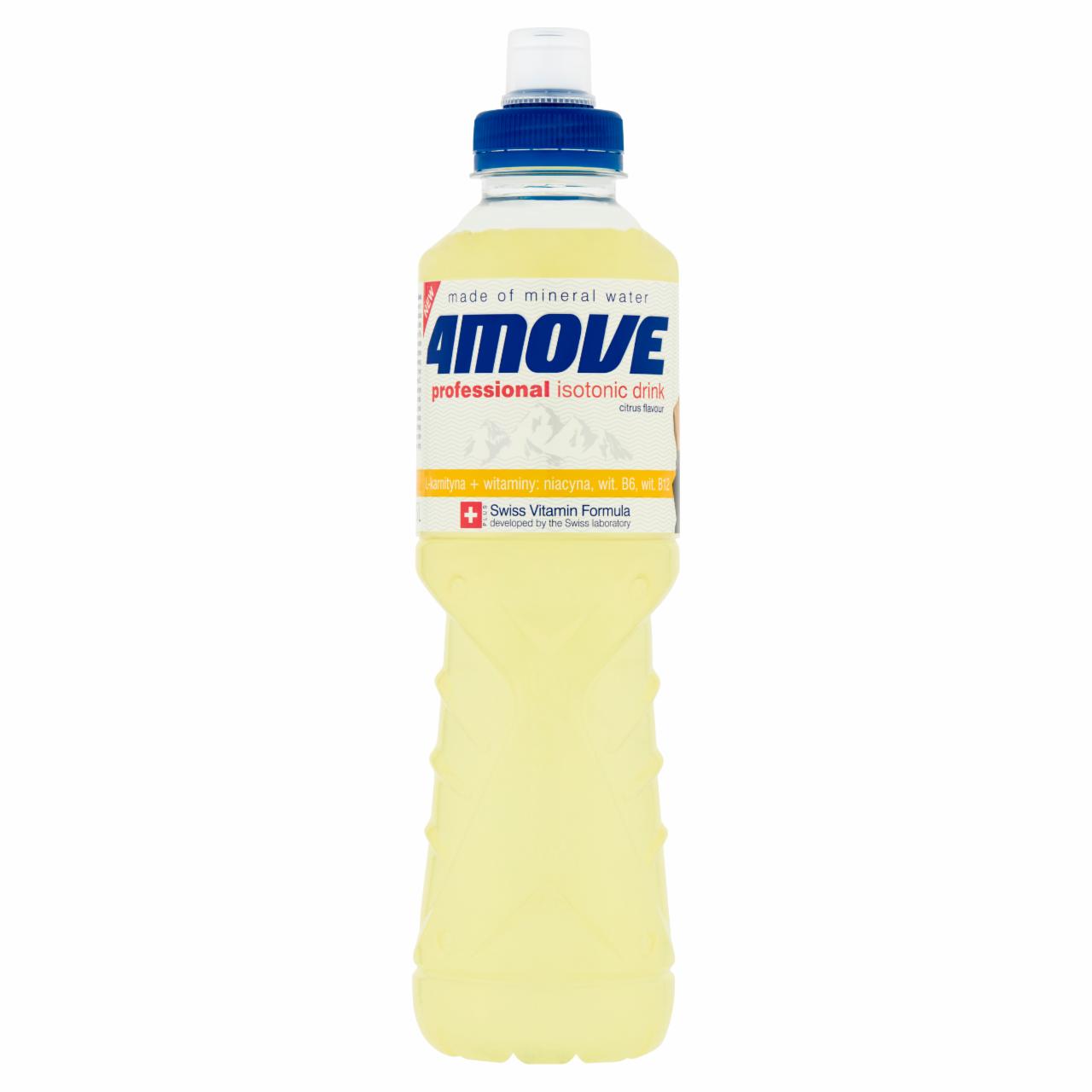 Photo - 4Move Professional Lemon Flavour Isotonic Drink 0.75 L