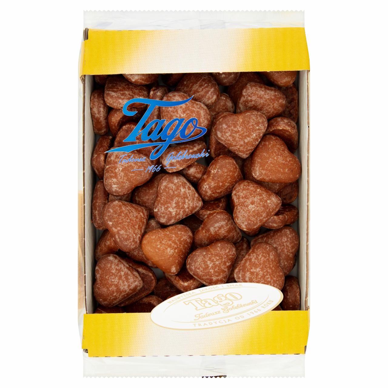 Photo - Tago Gingerbread Hearts in Icing 600 g