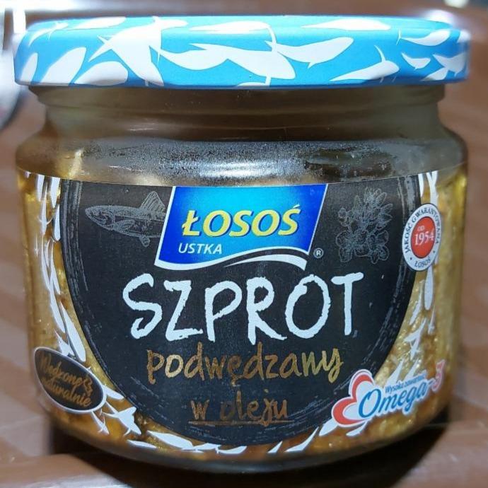 Photo - Łosoś Ustka Smoked Sprat in Oil 250 g