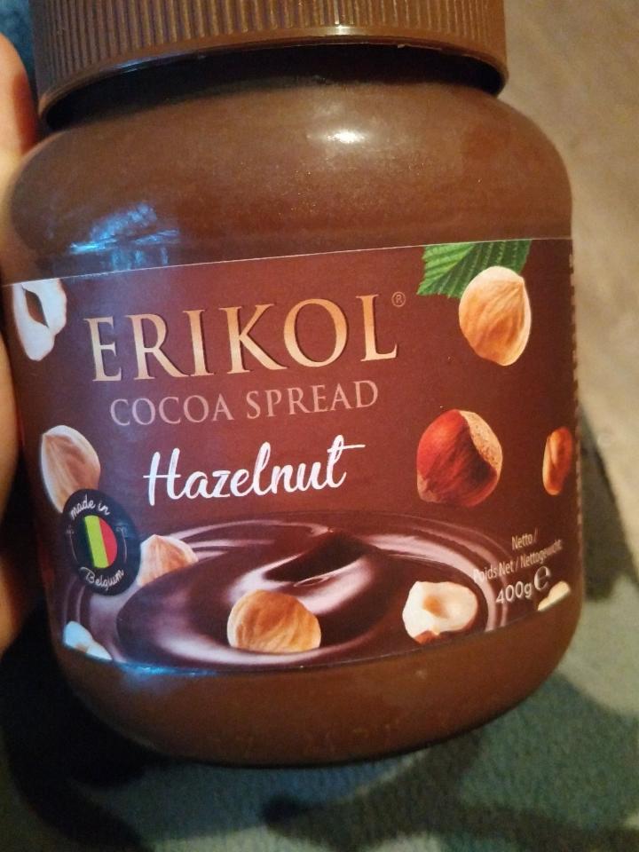 Photo - Hazelnut cocoa spread Ericol