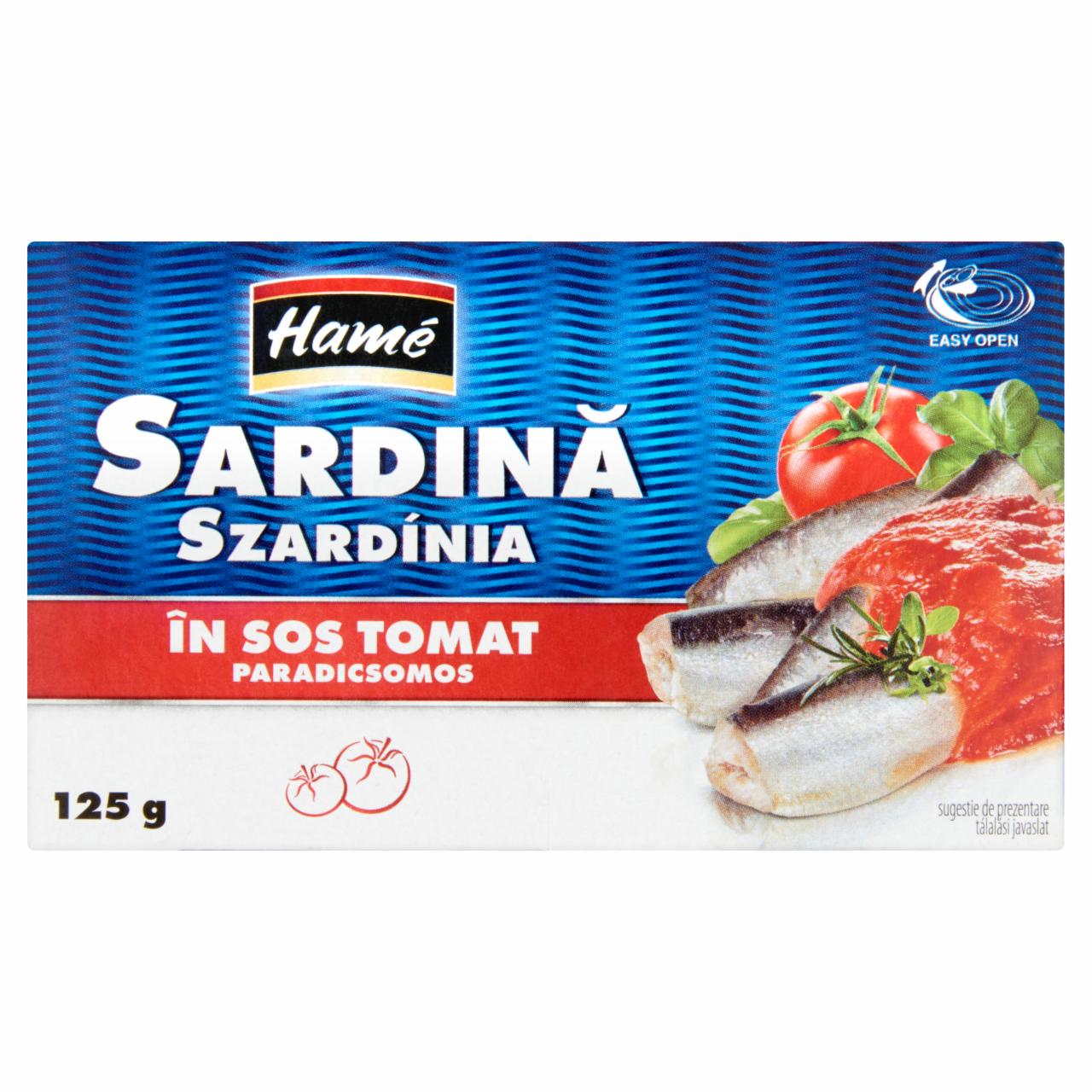 Photo - Hamé Sardines in Tomato Sauce 125 g
