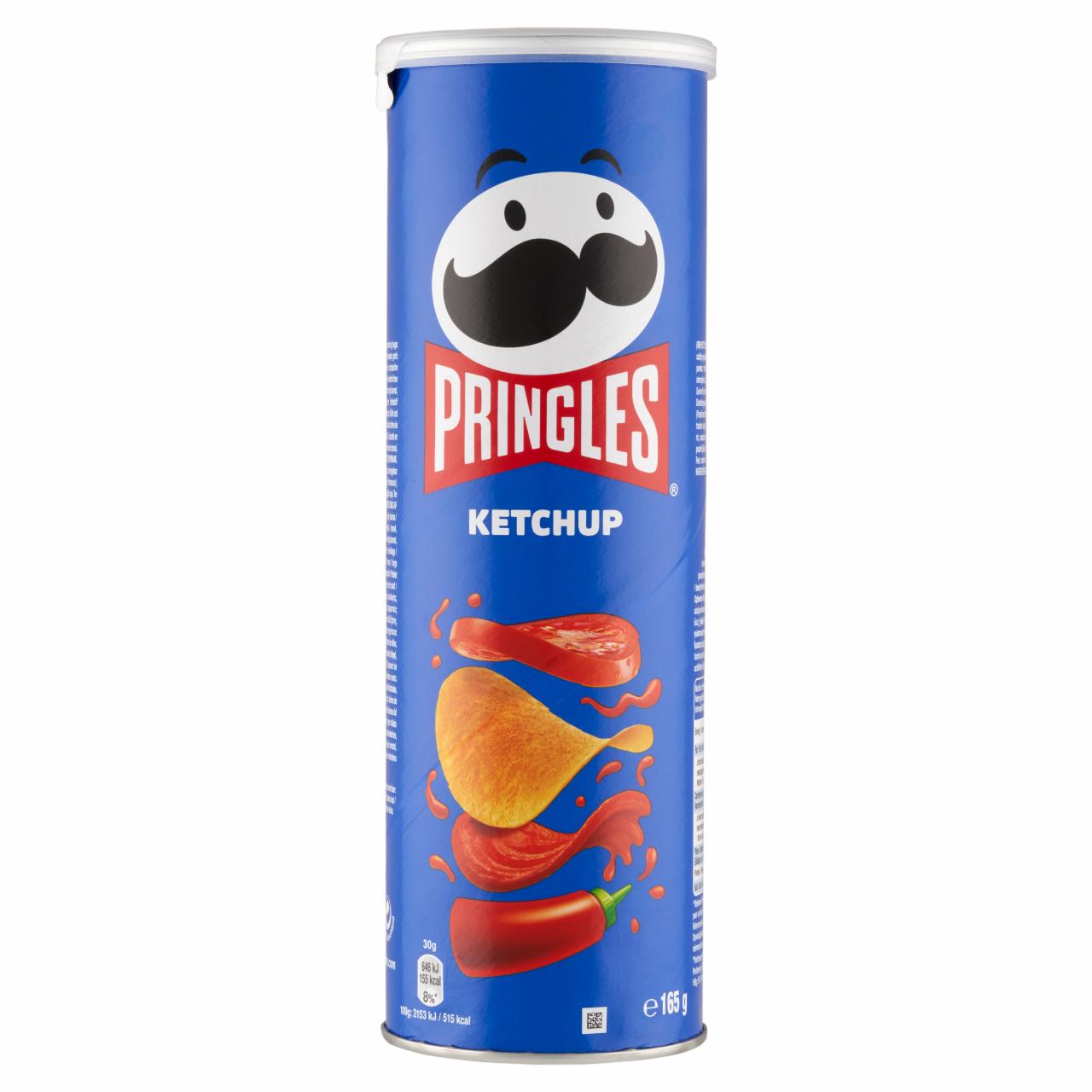 Photo - Pringles Ketchup Flavour Savoury Snack 165 g