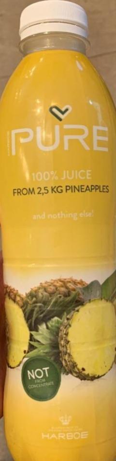 Photo - Pure 100% juice pineapple Harboe