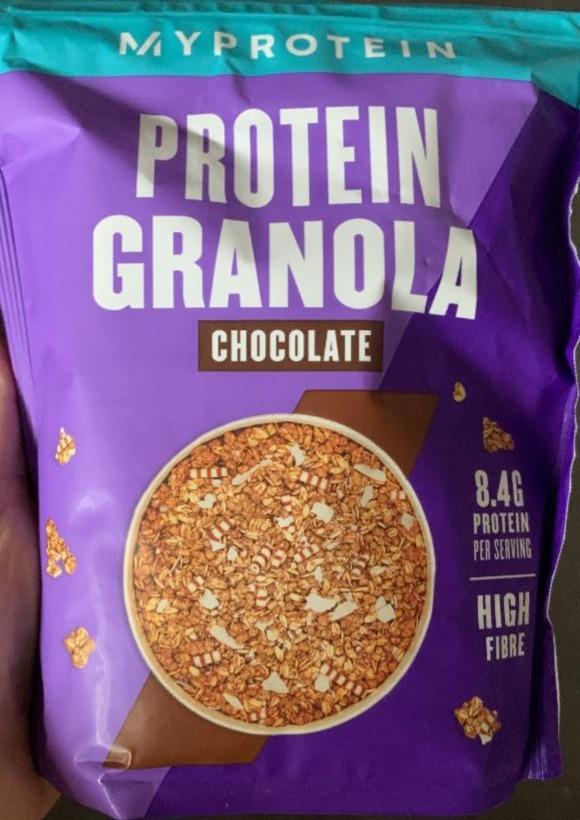 Photo - Protein granola chocolate Myprotein